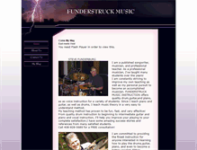 Tablet Screenshot of funderstruck.net